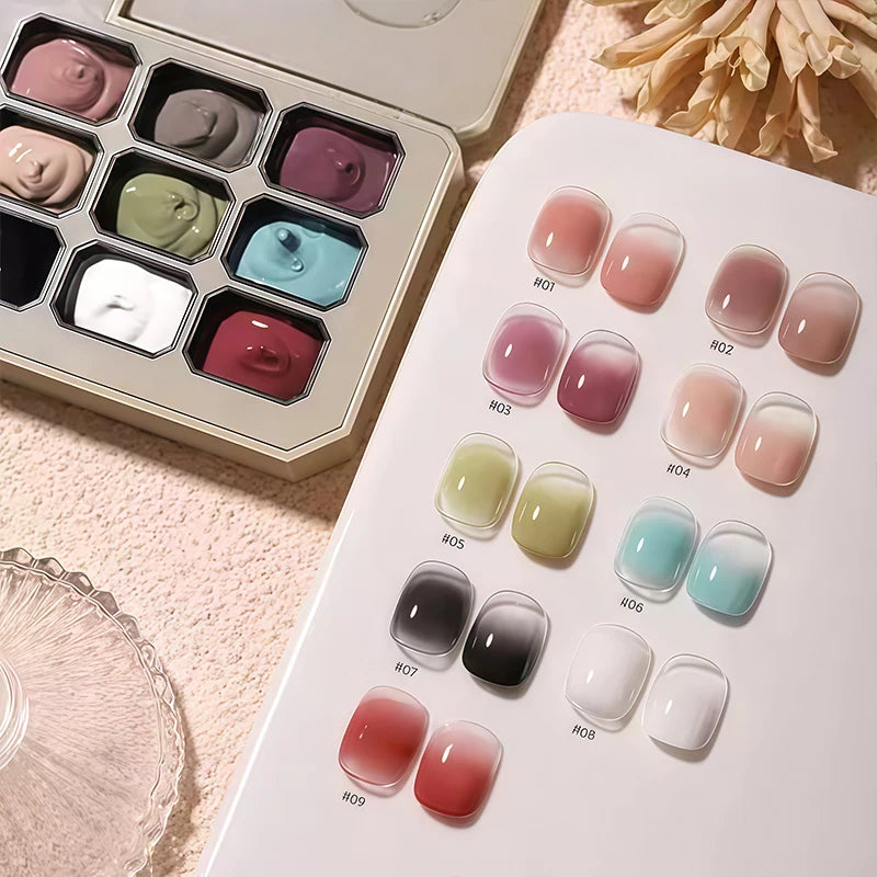 Gradient Gel Nail Polish