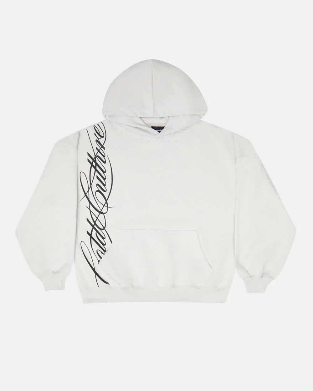 Y2K harajuku Gothic Letter Print Retro Fashion Men And Women Hoodie Hip-Hop Punk Style Black Oversized Zipper Sweatshirts