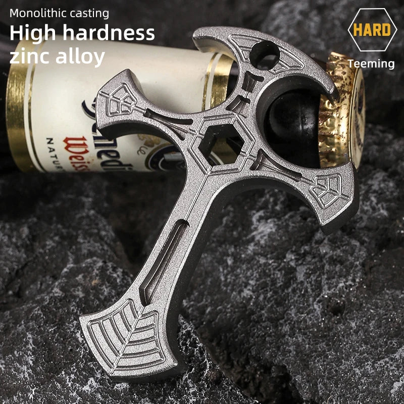Tactical defense cross pendant, self-defense cool equipment, outdoor camping self-defense tool, exquisite small gift