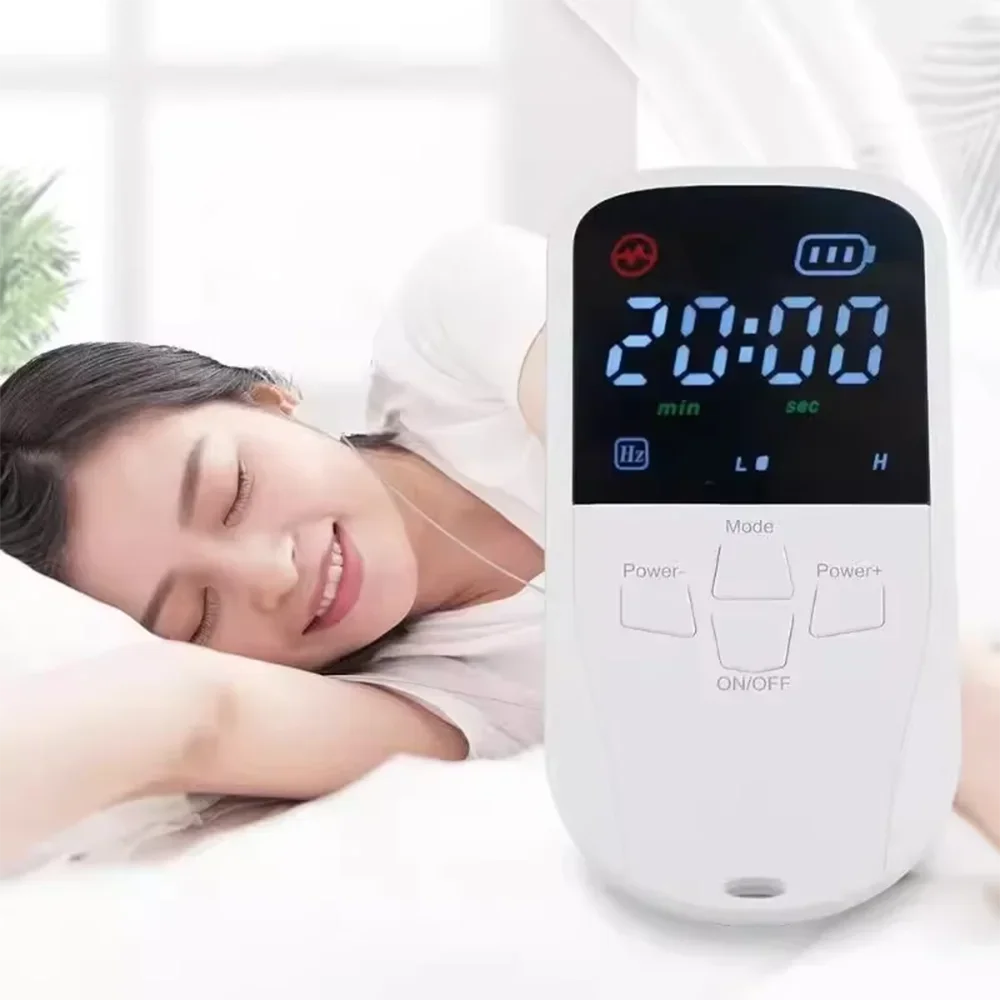 CES Vagus Nerve Stimulation Clip Ear Sleep Aid Device Relieve Insomnia Sleep Anxiety Depression Reliever Promote Fast Sleep Deep