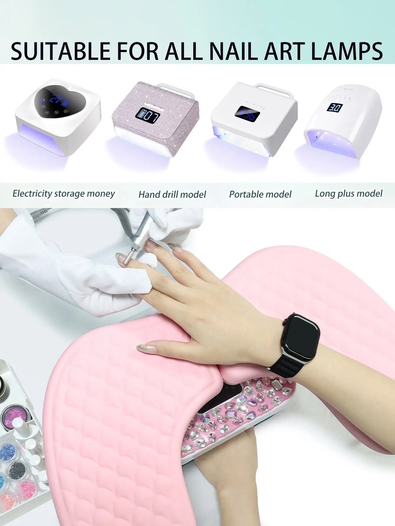 Ergonomic Manicure Hand Rest