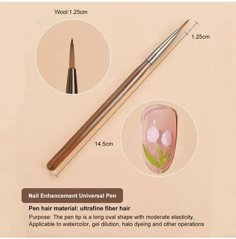 Fine Liner Nail Art Brush