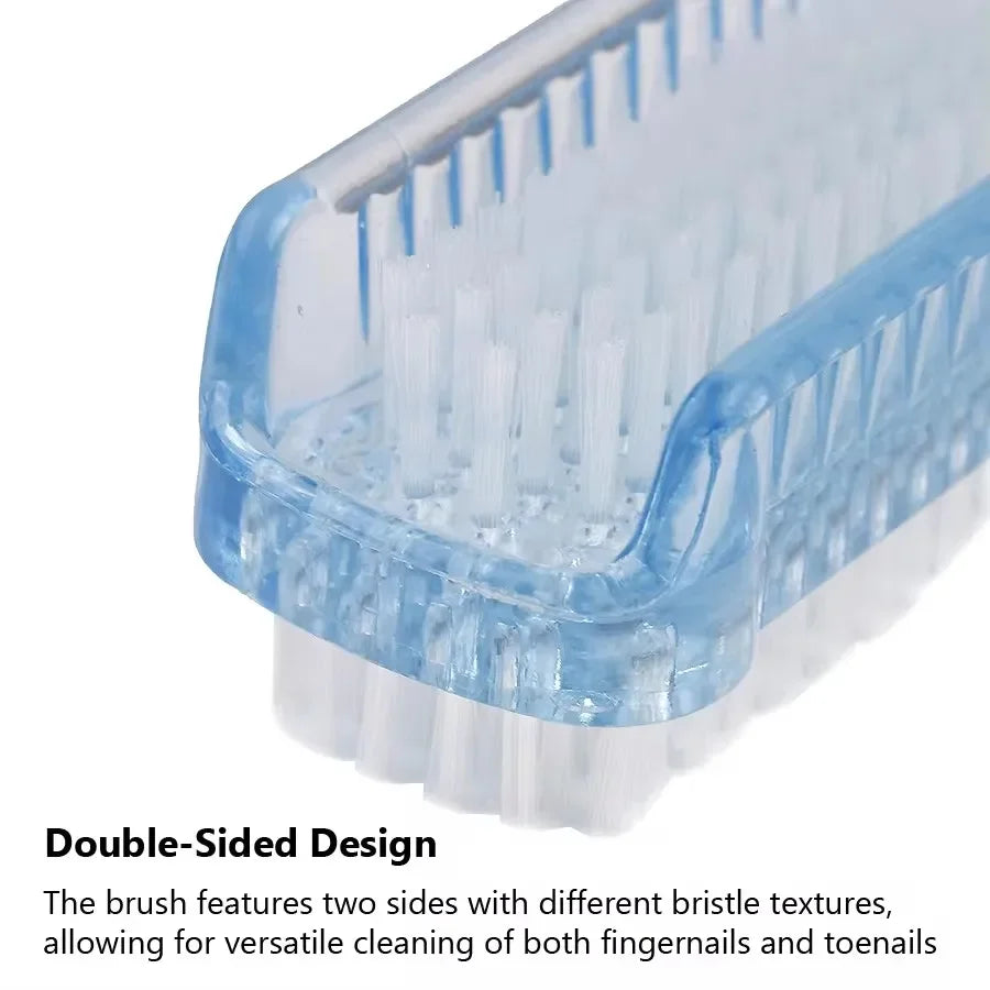 Dual-Sided Nail Cleaning Brush