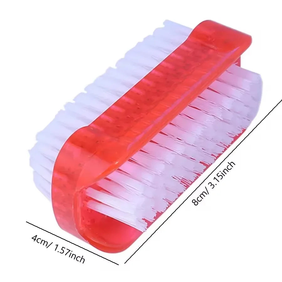 Dual-Sided Nail Cleaning Brush
