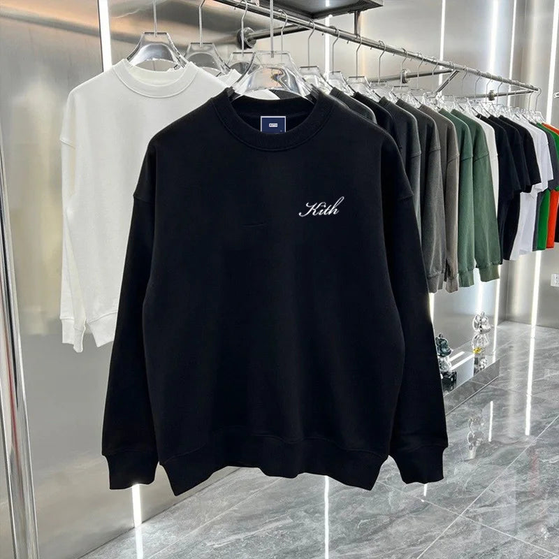 Winter Popular in Europe and America Hoodie Men Women Letter Embroidery Unisex Sweatshirt Quality Cotton Casual Cozy Pullover