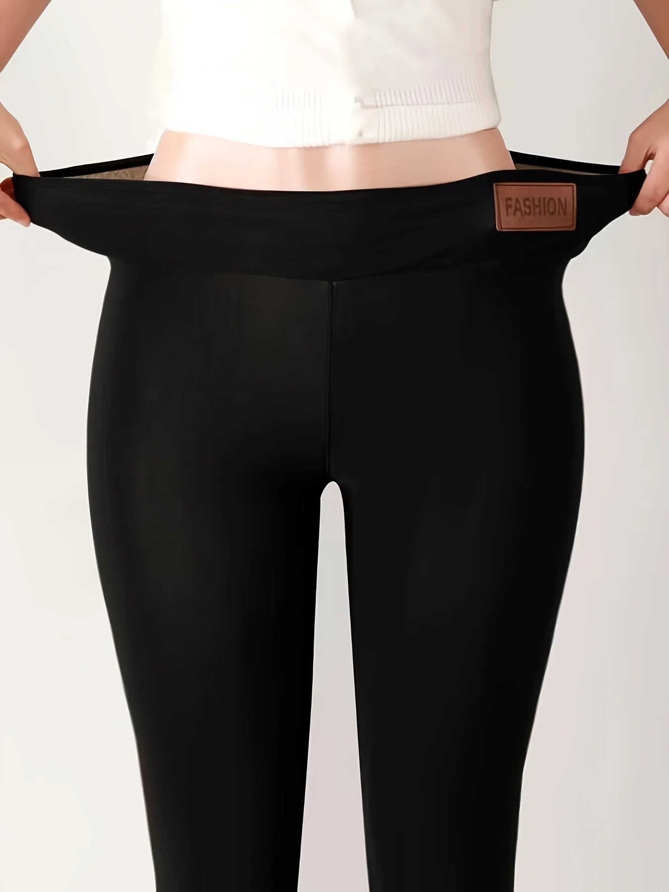 Thermal Leggings Women Winter Warm High Waist Simplicity Warm Pants Fashion Black Elasticity Autumn Velvet Comfortable Leggins