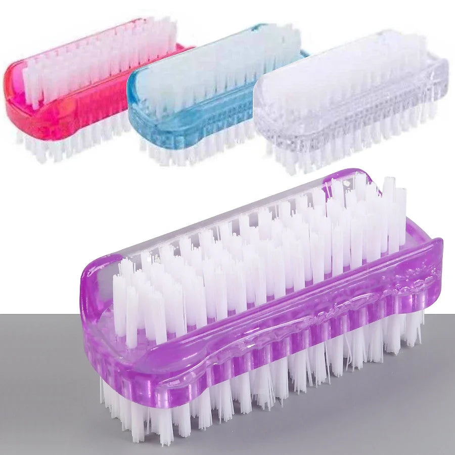 Dual-Sided Nail Cleaning Brush