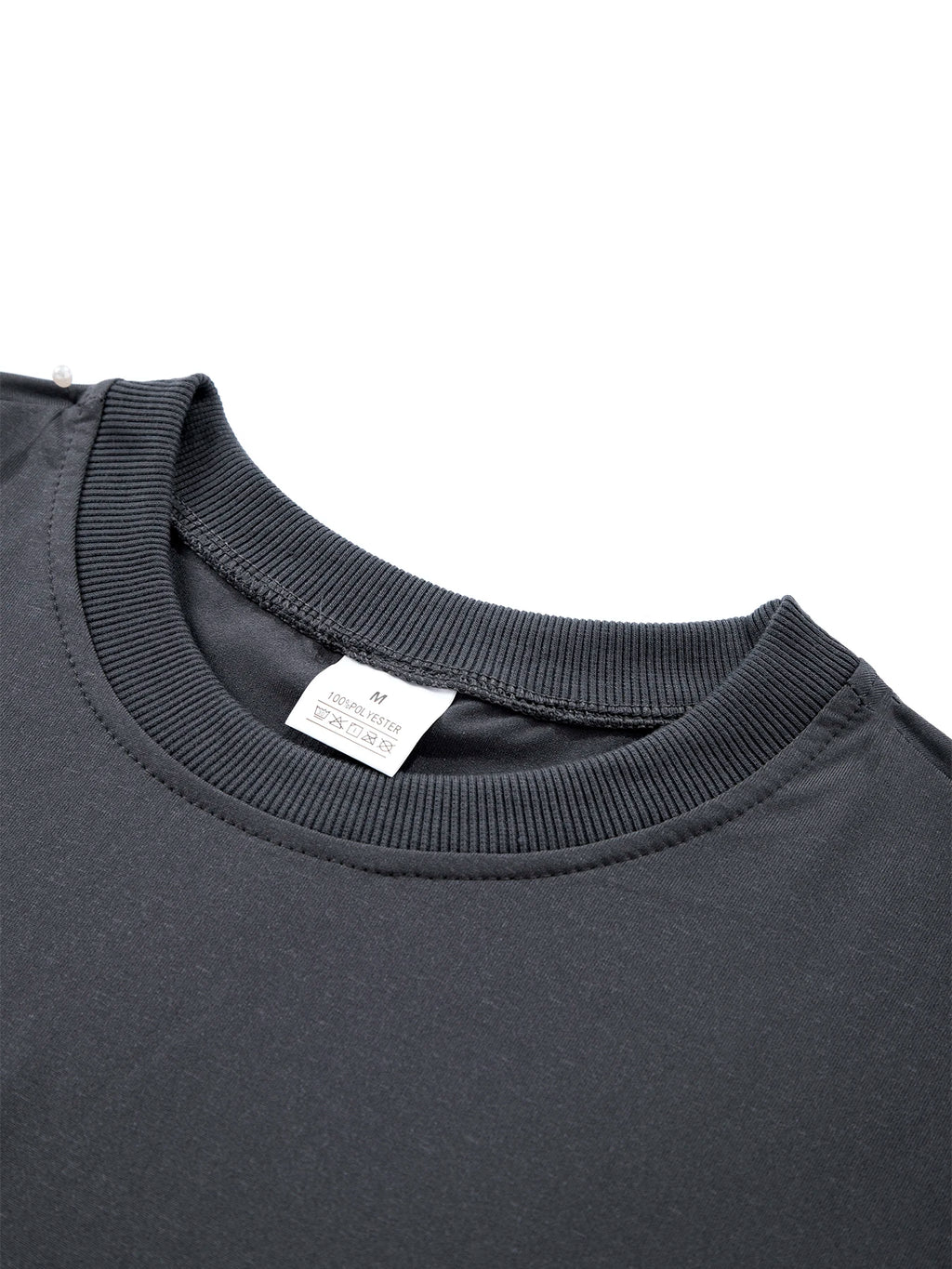 Spring Autumn Men‘s T-shirts Long Sleeve Casual Tops Solid Color High Quality Black T-Shirt Classic Men Clothing