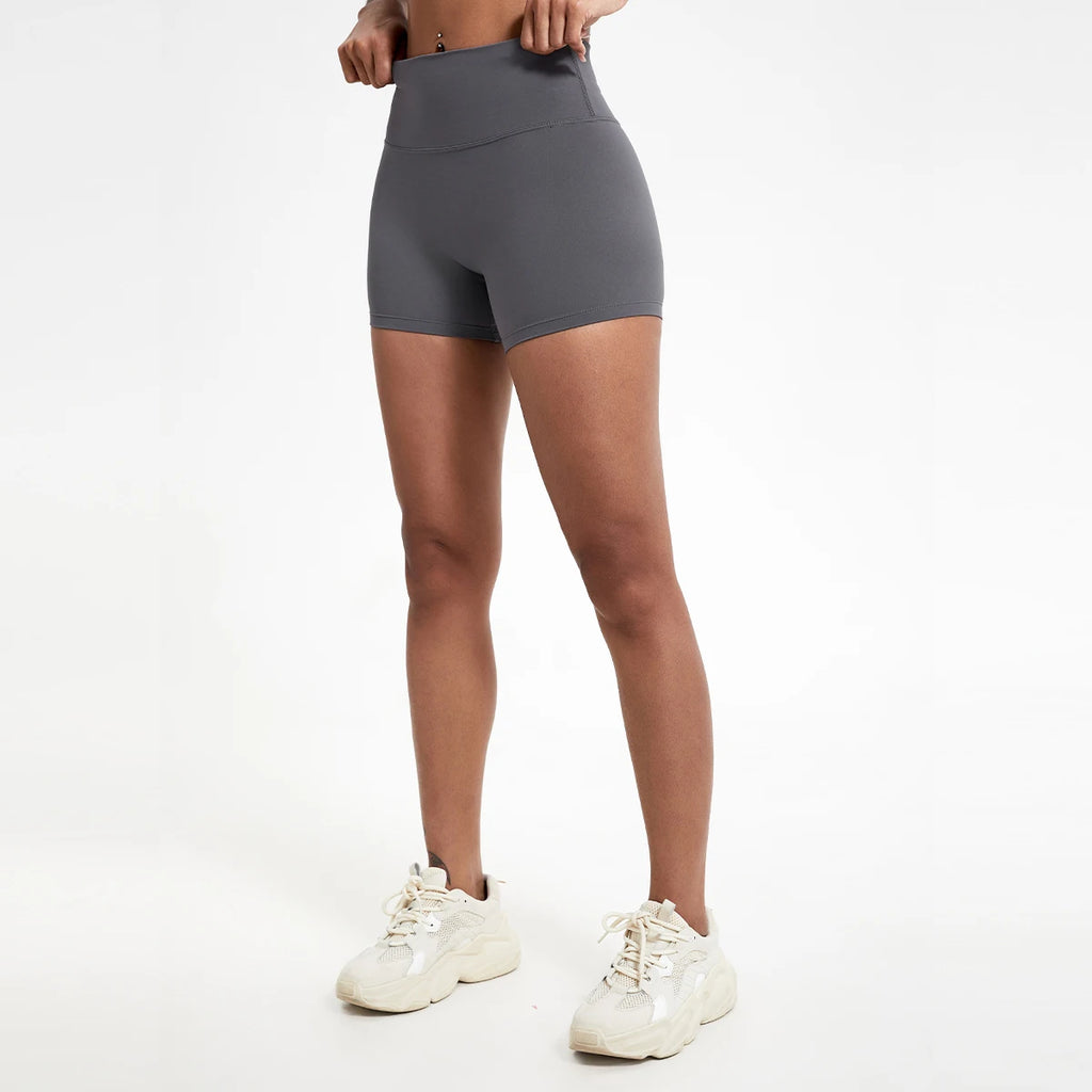 Hearuisavy Summer Running Sports Shorts Women Buttock Lift Leggings Women Cycling Slim Fit Workout Shorts High Waist Yoga Shorts