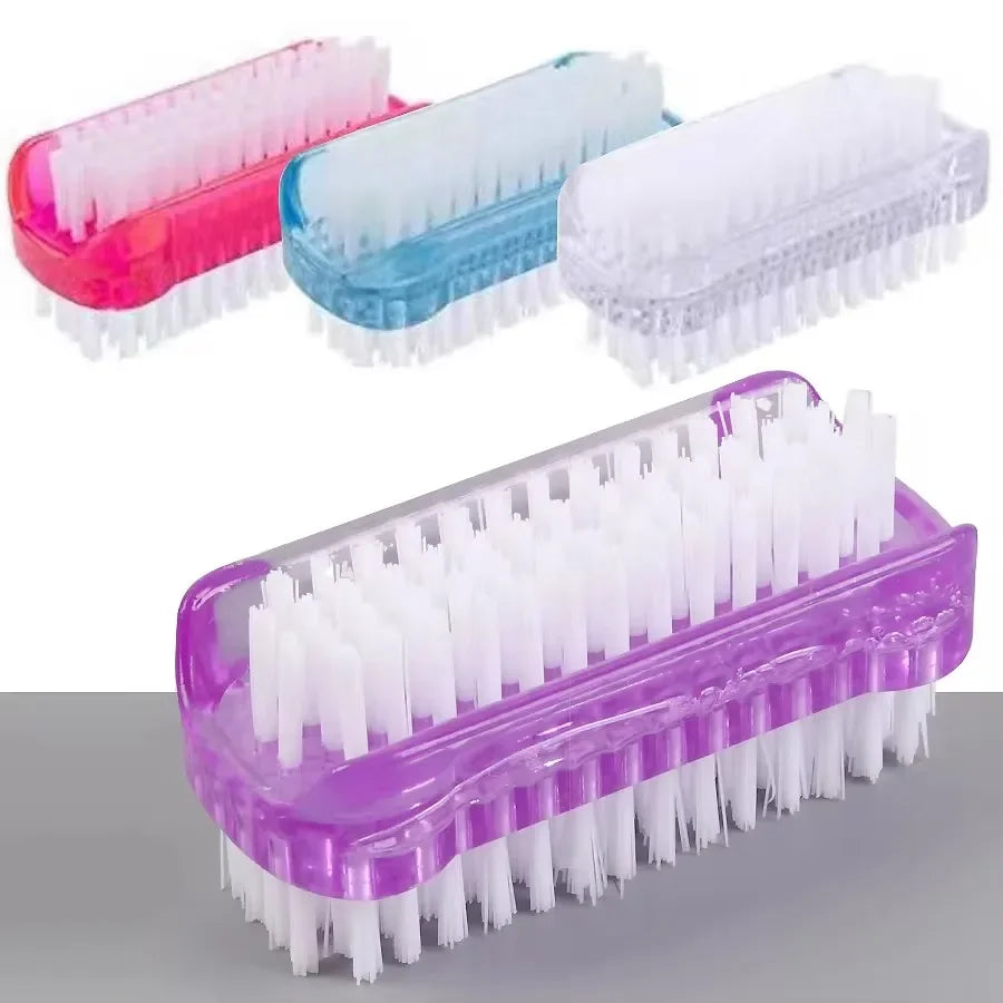 Dual-Sided Nail Cleaning Brush