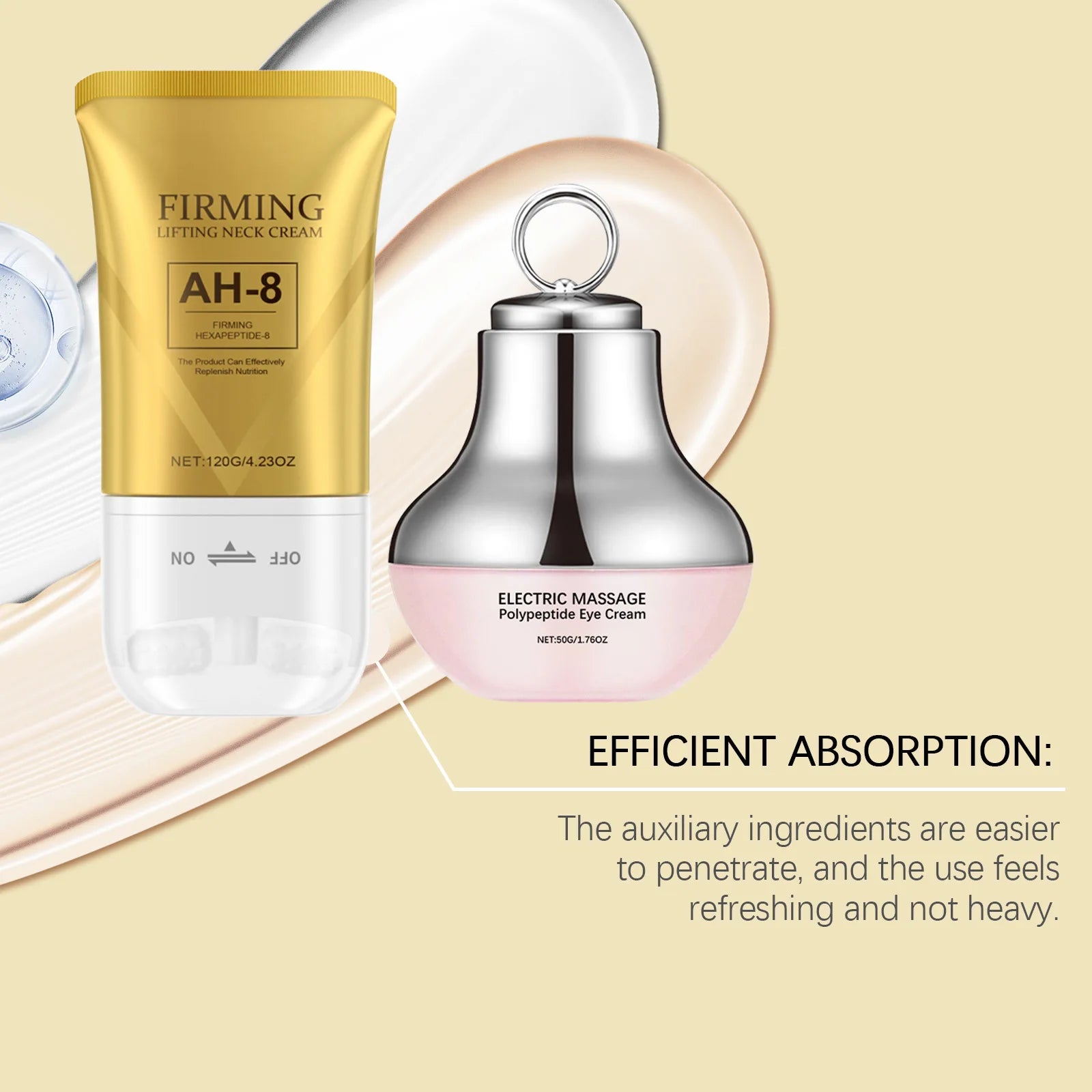 Face Firm Care Kit Tighten Eye Skin Improve Neck Firmness Relieve Skins Fatigue Brighten Tone Nourish Face Shaping Contour Kit