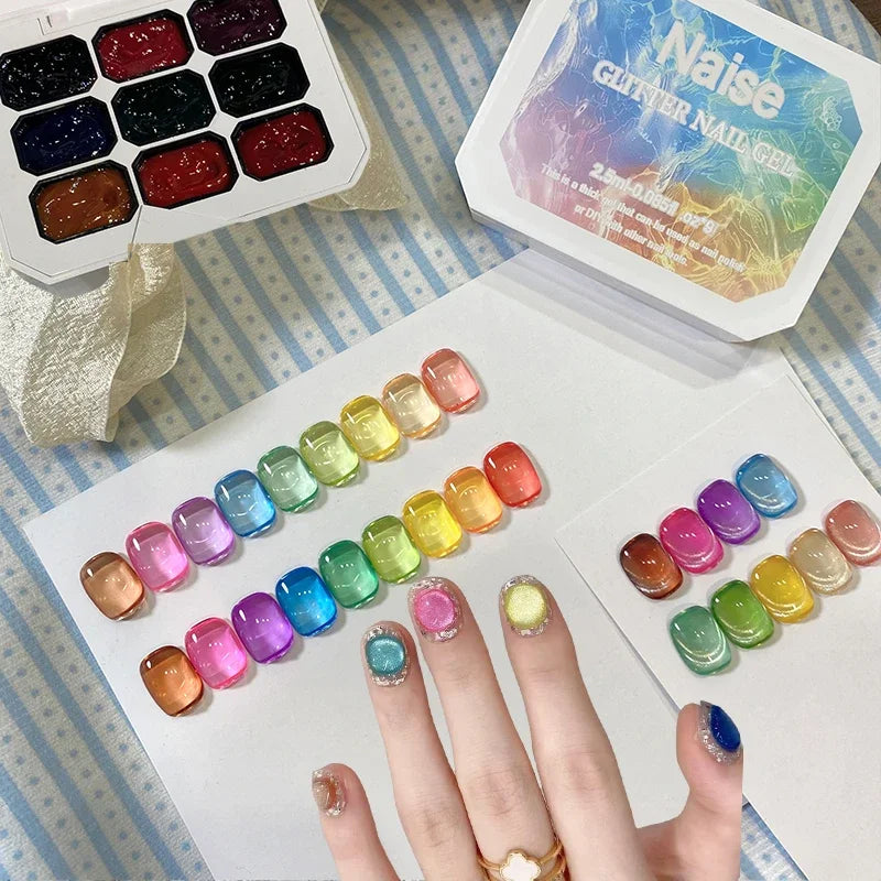 Gradient Gel Nail Polish