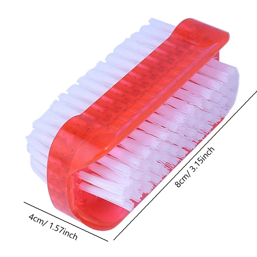 Dual-Sided Nail Cleaning Brush