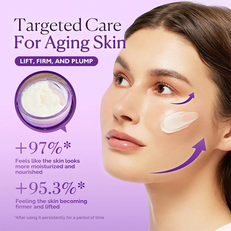 3D Face & Neck Lifting Cream,Skin Deep Hydration Firming Moisturizing Nourishing Anti-Aging,Improve Elasticity,Korean Skincare