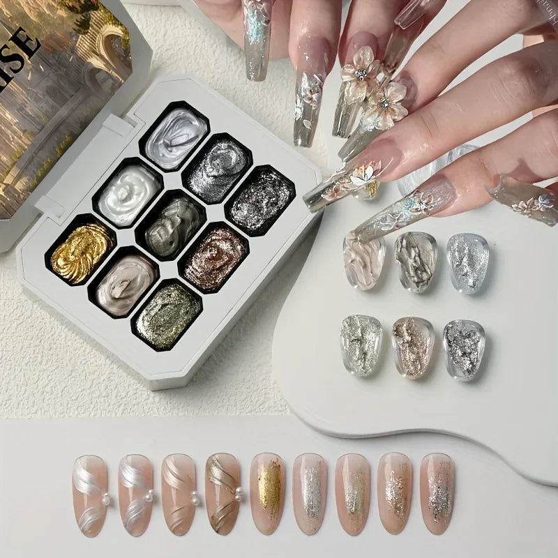 Gradient Gel Nail Polish