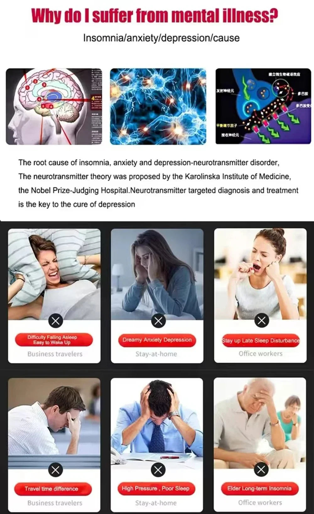 CES Vagus Nerve Stimulation Clip Ear Sleep Aid Device Relieve Insomnia Sleep Anxiety Depression Reliever Promote Fast Sleep Deep