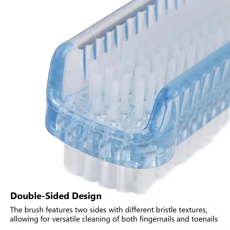 Dual-Sided Nail Cleaning Brush