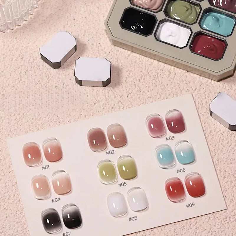 Gradient Gel Nail Polish