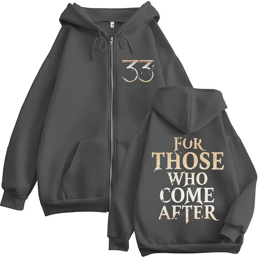 Game Esquie Clair Obscur Expedition 33 Jacket Hoody Unisex Vintage Oversized Zip Up Sweatshirt High Quality Fleece Zipper Hoodie