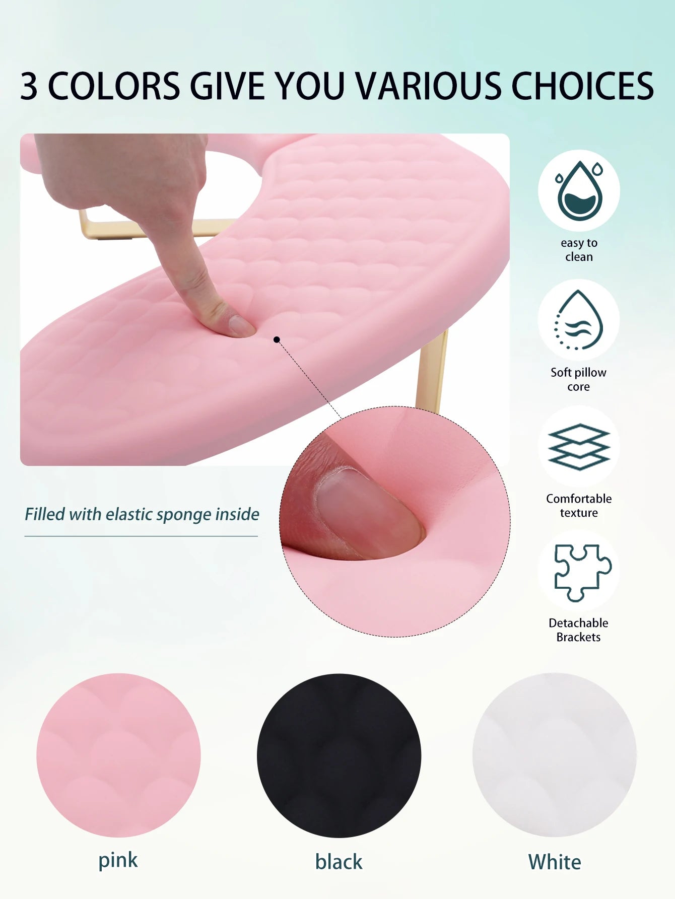 Ergonomic Manicure Hand Rest